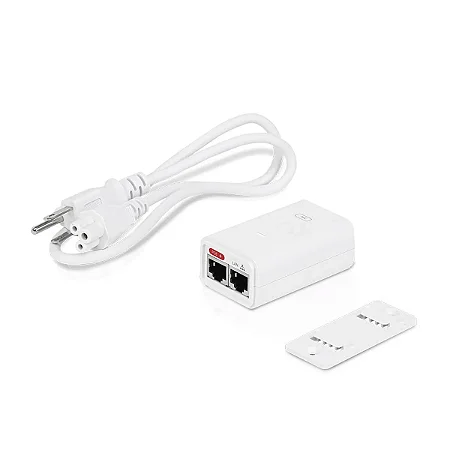 Fonte Ubiquiti  24V, 7W, 0,3A - POE-24-7W-G-WH