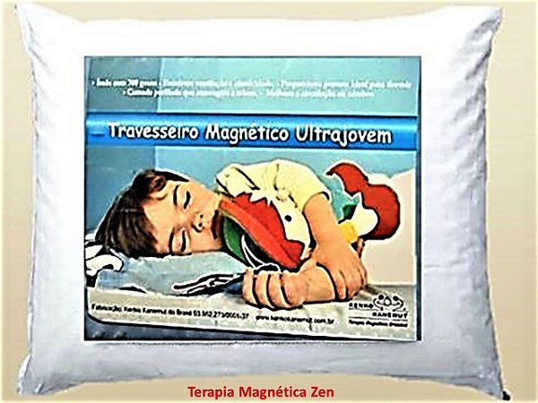 Travesseiro Massageador Magnético  Ultrajovem Kenko Kanemut (15 cm)