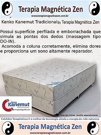 Colchão Terapêutico Magnético Tradicional  da Kenko Kanemut by Terapia Magnética Zen