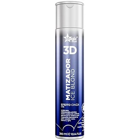 Matizador 3D Magic Color Efeito Perola Ice Blond 300ml