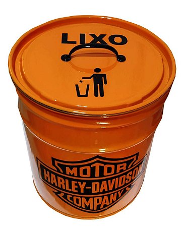 Lixeira de Tambor 30 Litros - Personalizado