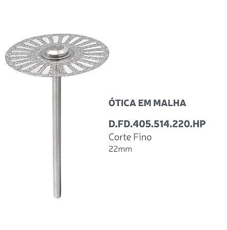 Disco Diamantado - Ótica em Malha - D.FD.405.514.220.HP