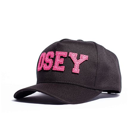 Boné OSEY Trucker Black Pink