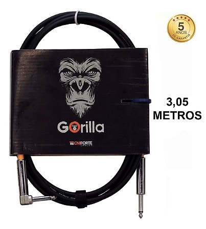Cabo Para Baixo Tecniforte Gorilla Go10lni 3,05 Plug L