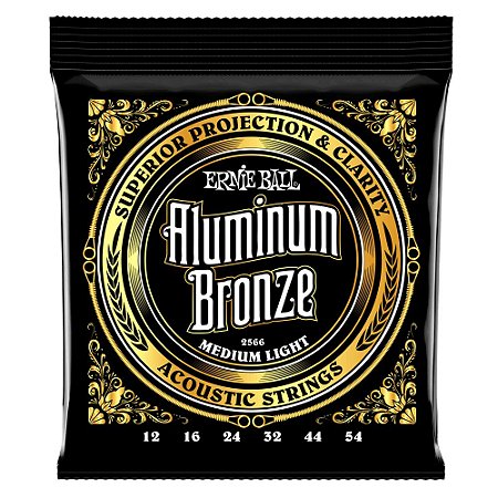 ENCORDOAMENTO ERNIE BALL VIOLAO 0,12 ALUMINUM BRONZE 2566