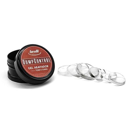 Gel Abafador Para Bateria Com 6 Unidades Torelli Tga15