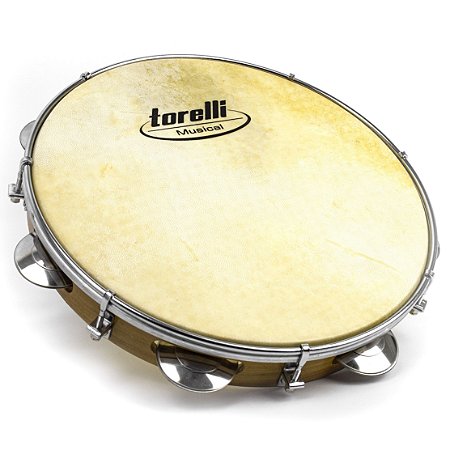 Pandeiro Torelli 11' Seresta Pele Animal Tp361