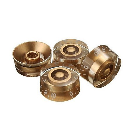 Knob Guitarra Les Paul Phx Dourado 4 Unidades