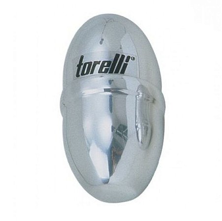 Ganzá Chocalho De Alumínio Polido Com 9cm Torelli Tg555