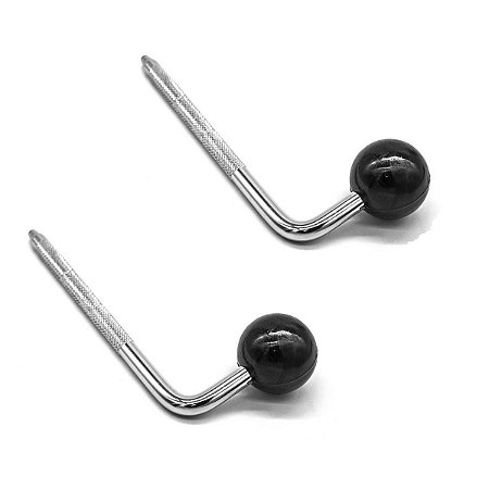 Kit Par Haste 9,5mm Com Esfera Padrão Ludwig Torelli Tcb95