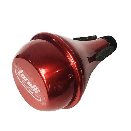 Surdina Para Trompete Torelli Ta113 Vermelha