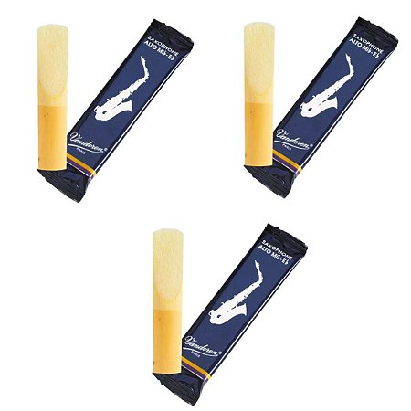 Kit 3 Palheta Sax Alto 2 Vandoren Tradicional - Sr212