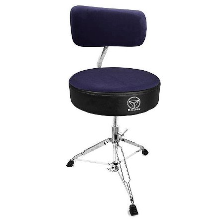 Banco Bateria De Rosca Com Encosto Azul Torelli Bab46