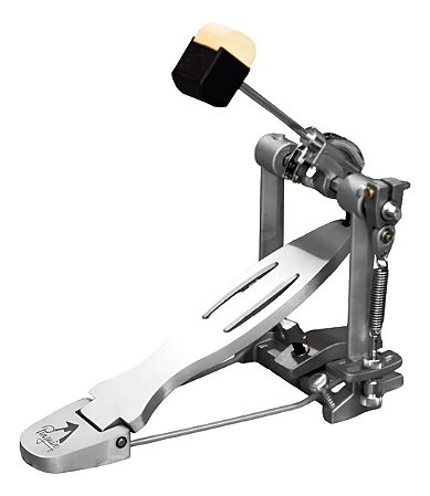 Pedal Para Bateria Pinguim Vintage Alumínio Ptb27