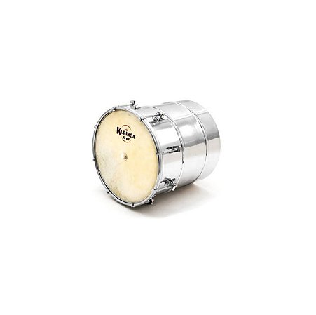 Mini Cuíca De Alumínio Com 6'' Pele Natural Kuringa Kp028