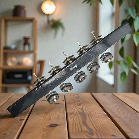 Rocar Chocalho Contemporânea Preto 132cpt