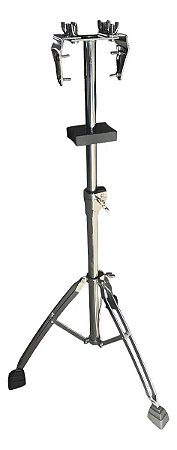 Pedestal Para Conga Cromado Duplo Ianni Heb-001