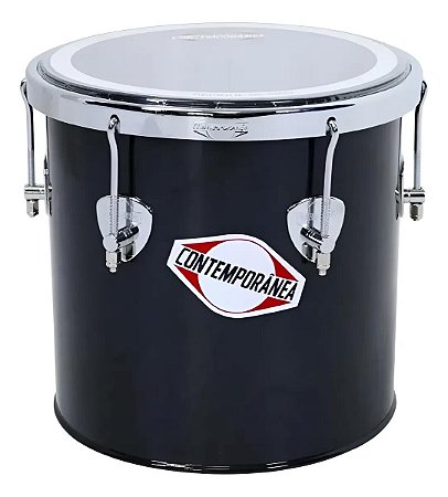 Repique Contemporânea preto Ferragem Cromada 94cpf