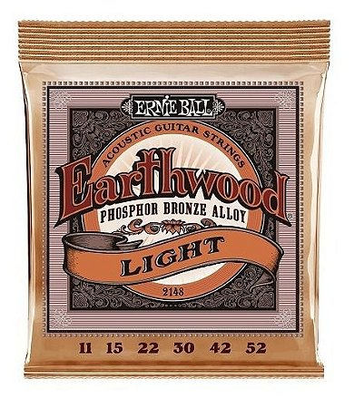 Encordoamento de Violão Fósforo Bronze Ernie Ball 0,11 2148