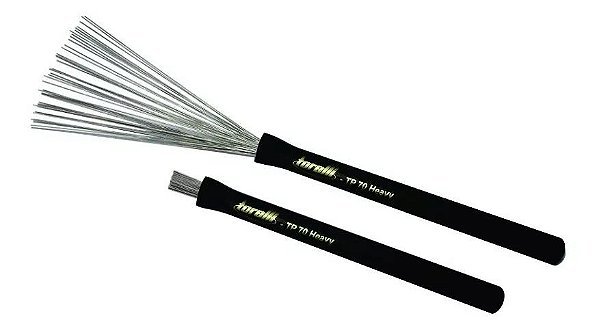 Vassourinha Baqueta Heavy Fios De Aço Retrátil Torelli Tv077
