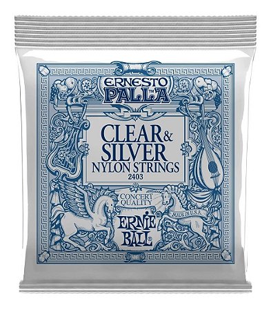 Encordoamento para Violão de Nylon Ernie Ball Ernesto Palla 2403