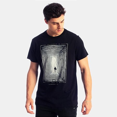 camisetas masculinas preta com estampas