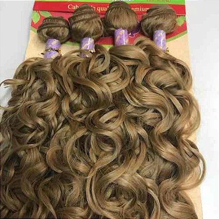 Cabelo Orgânico Cacheado N Wave 60cm 4 Telas - 250g - Escolher a cor após a  compra - Espaço Linda