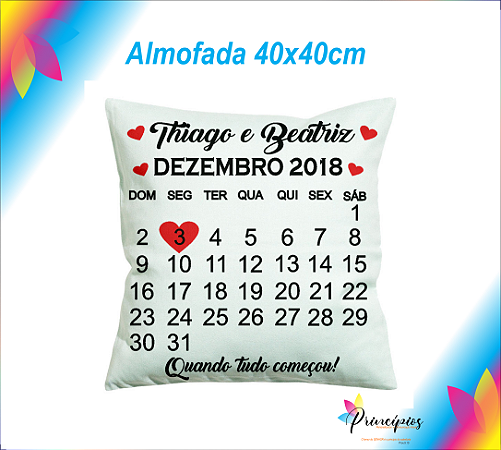 Almofada 40x40cm Personalizada