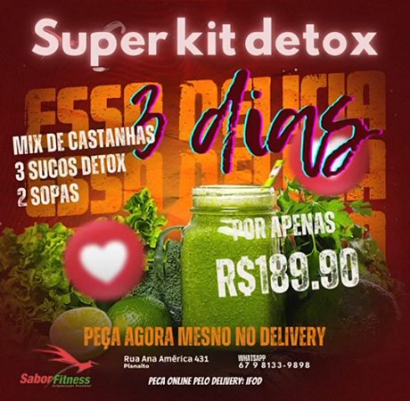 Kit Detox (03 dias)