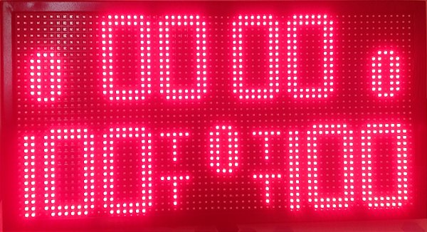 Placar Esportivo 70cm x 40cm