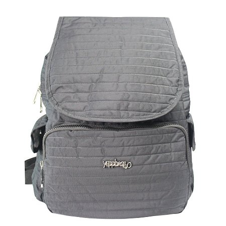 Mochila Basics Feminina com Tampa Yeppbag - MB13013 Cor:Preto