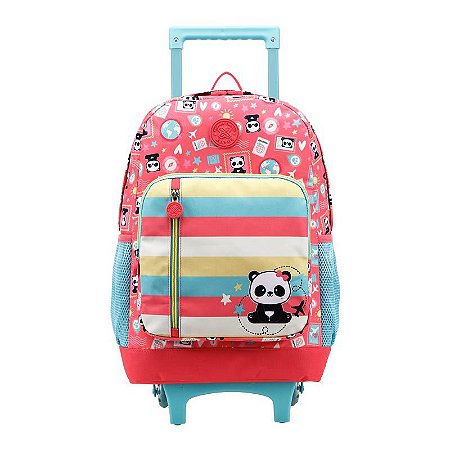 Mochila de Rodinhas 16 Xeryus College Panda - 12260