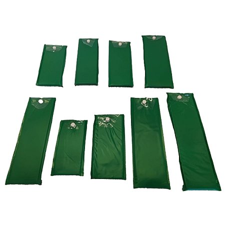 Kit Com 9 Capas Para Controle Remoto Reforçada Verde