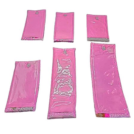 Kit Com 6 Capas Para Controle Remoto Reforçada Rosa/Desenho
