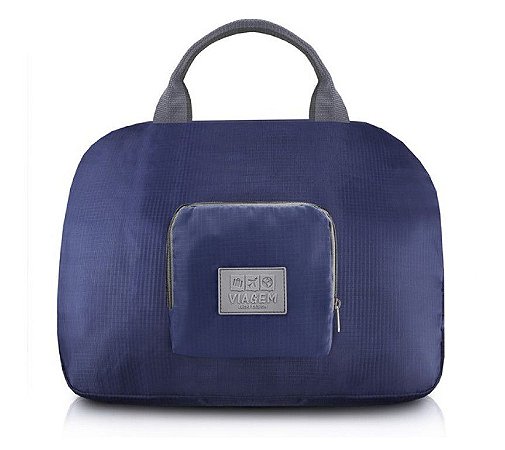 Bolsa de Viagem Dobrável Jacki Design - ARH18689  Cor:Azul