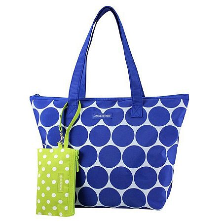 Bolsa com Niqueleira Dots Jacki Design - AHL19833 Cor:Azul