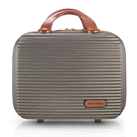 Frasqueira de Viagem Premium Bronze Jacki Design - AHZ20883