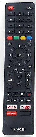 CONTROLE REMOTO TV LCD PHILCO  SKY-9028