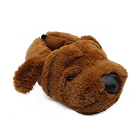 Pantufa Cachorro Shar Pei G 39/41 Zona Criativa - 10071189