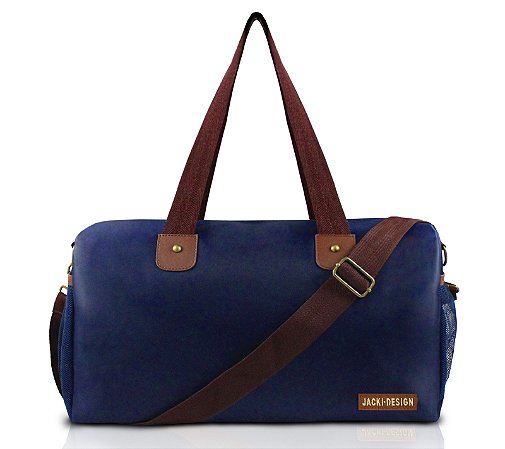 Bolsa de Viagem For Men II Jacki Design - AHL17206 Azul/Marrom