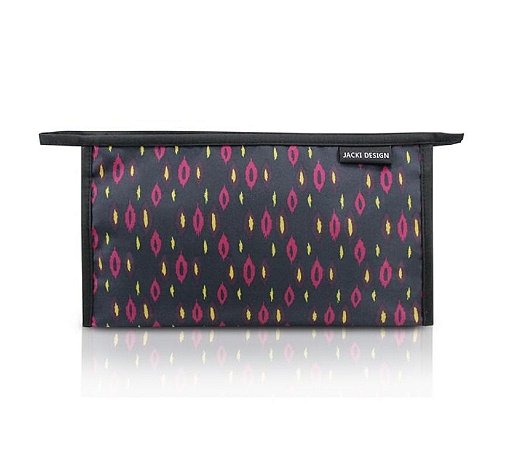 Necessaire Envelope City Preto Gota Jacki Design - AHL17563