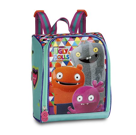 Lancheira Infantil Escolar CLIO Ugly Dolls Verde UG23001L