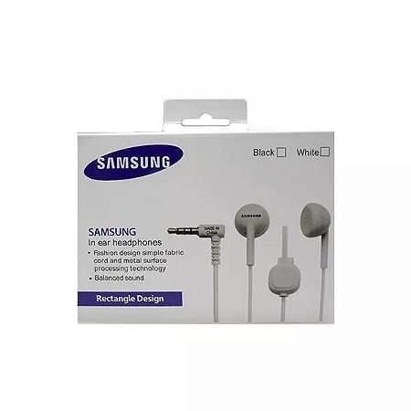 Fone De Ouvido Samsung In Ear Headphones Rectangle Design - Capas no  Atacado - Películas, Capinhas De Celular No Atacado e Acessórios Para  Celular.