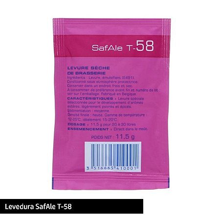Levedura SafAle T-58