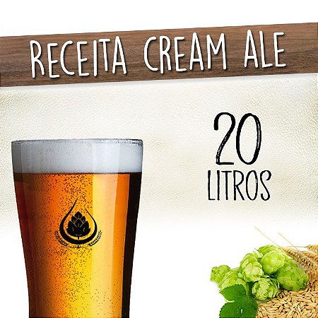 Receita Cream Ale 20 Litros