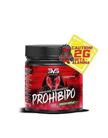 Prohibido 180g c/ Beta Alanina - 3VS Nutrition