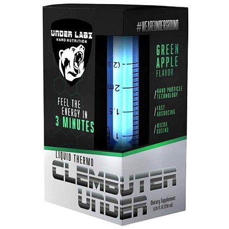 Clembuter Under - Under Labz - Termogênico Líquido 50 Doses