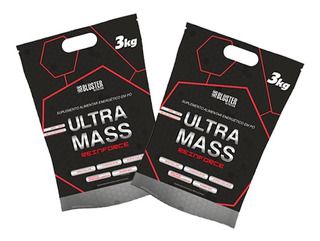 Kit 02x Hipercalórico Ultra Mass 3kg - Bluster Nutrition