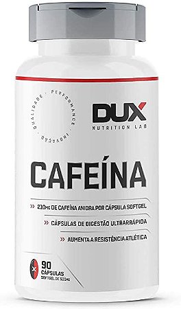 Cafeína 200mg 90 Caps - Dux Nutrition - Envio Rápido