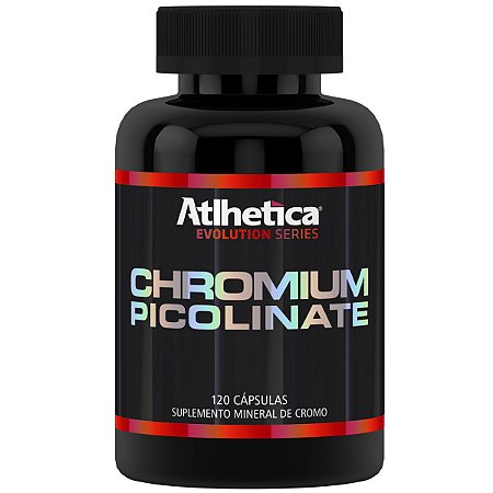 Chromium Picolinate 120 Cápsulas - Atlhetica Nutrition